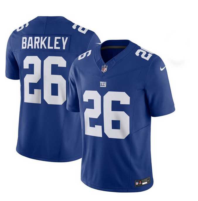 Men & Women & Youth New York Giants #26 Saquon Barkley Blue 2023 F.U.S.E. Vapor Untouchable Limited Stitched Jersey